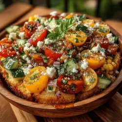 To prepare fresh corn for your Summer Bliss Tomato & Corn Salad, follow these steps: