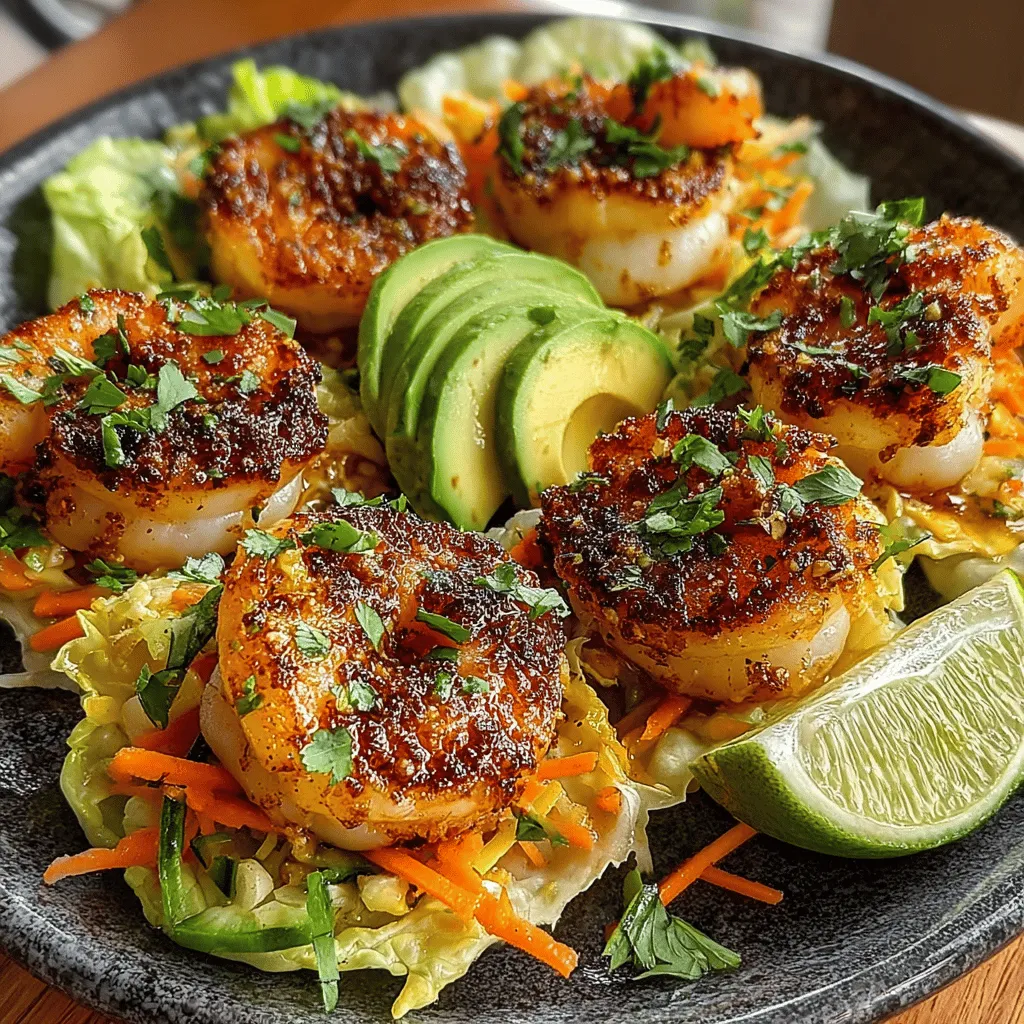 If you're in search of a dish that embodies freshness, healthiness, and an explosion of flavors, look no further than Zesty Garlic Lime Shrimp Lettuce Wraps. This delightful recipe is not only a feast for the senses but also a practical choice for any occasion. Whether you're planning a quick weeknight dinner or an impressive meal for guests, these lettuce wraps can be prepared with ease, allowing you to focus on enjoying the company rather than spending hours in the kitchen.