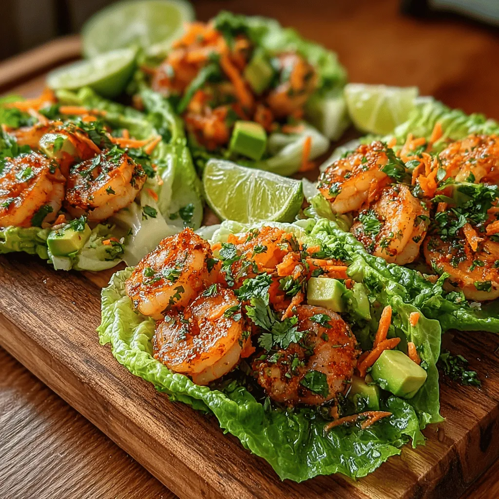 Shrimp has long been celebrated as a versatile and delicious protein choice that offers a myriad of culinary possibilities. Whether grilled, sautéed, or steamed, shrimp delivers a unique flavor and texture that pairs well with a variety of ingredients. Among the many ways to enjoy shrimp, lettuce wraps stand out as a fresh, low-carb option that allows the natural flavors of the shrimp to shine while delivering a satisfying crunch. This article introduces you to the vibrant and mouthwatering Zesty Garlic Lime Shrimp Lettuce Wraps, a dish that perfectly balances flavor, health, and ease of preparation.