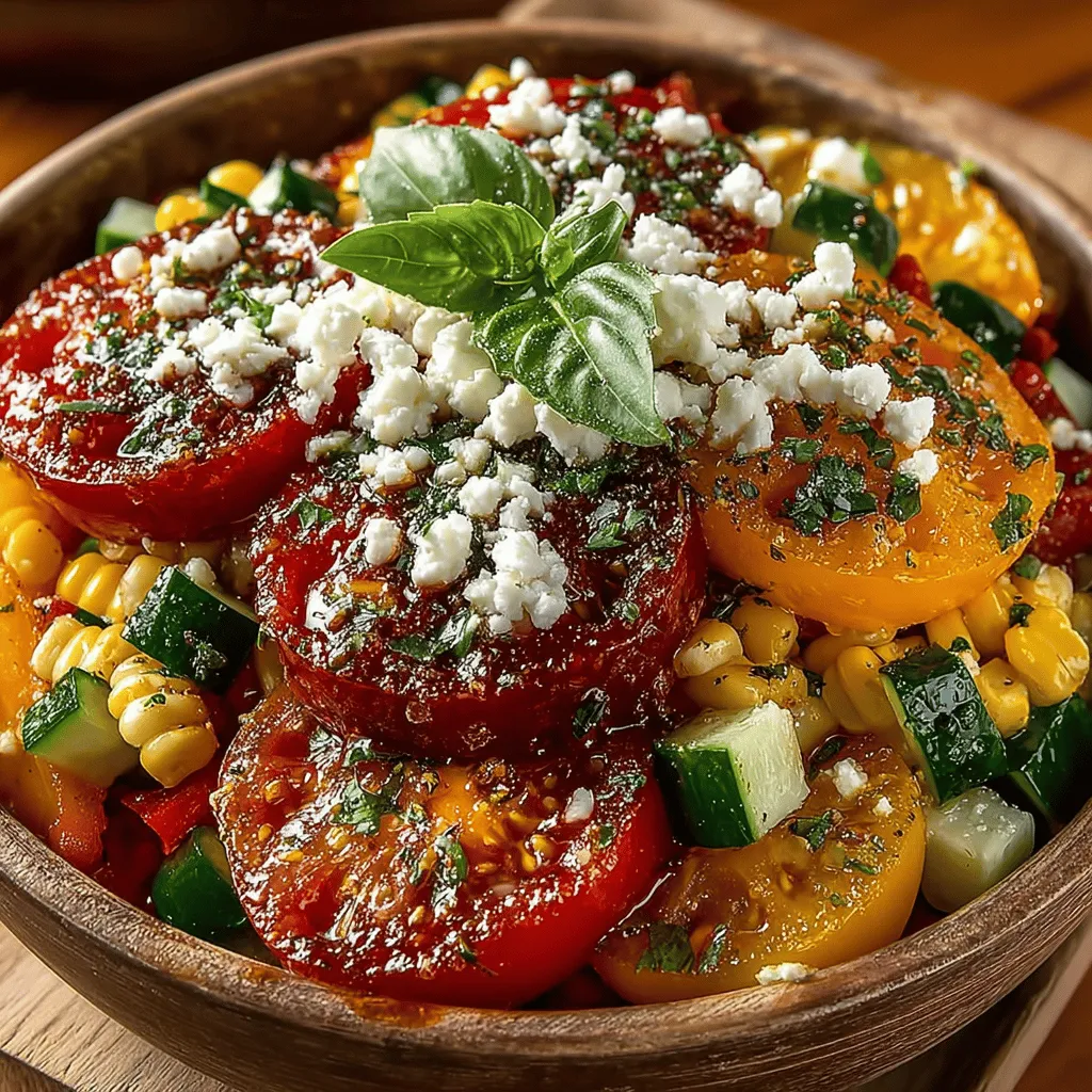 To truly appreciate the Summer Bliss Tomato and Corn Salad, one must understand the key ingredients that bring it to life. The salad is built on a foundation of fresh, high-quality components that elevate its flavor profile and nutritional value.